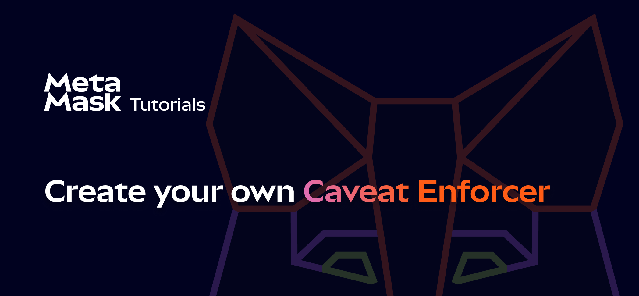 Create a custom caveat enforcer